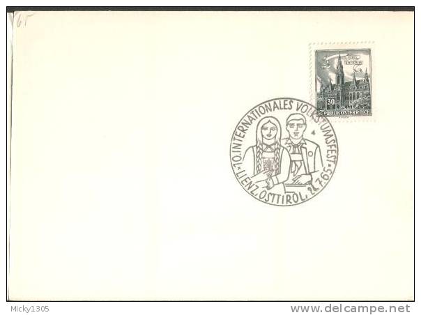Österreich / Austria - Sonderstempel / Special Cancellation (r520) - Lettres & Documents