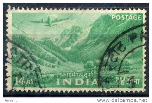 PIA - INDIA - 1955 : Vallata Del Cachemire  - (Yv P.A. 4) - Luchtpost