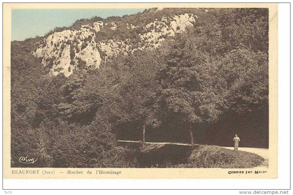 CpF1341 - BEAUFORT - Rocher De L'Hermitage - (39 - Jura) - Beaufort