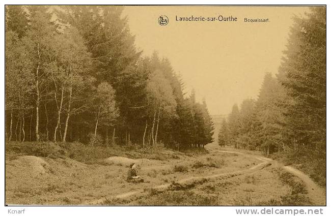 CP De LAVACHERIE -SUR-OURTHE " Boquaissart " Avec Relais De LAVACHERIE . - Sainte-Ode