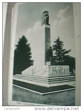 VIBO VALENTIA MONUMENTO A S E LUIGI RAZZA  N1940? BV25650 - Vibo Valentia