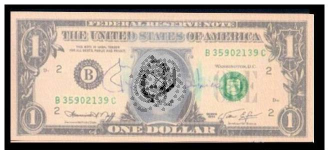 U.S. Billet Fantaisie E érotique De 1 $- Ne Peut être Vendu Aux Moins De 18 Ans.-  Défaut - Other & Unclassified
