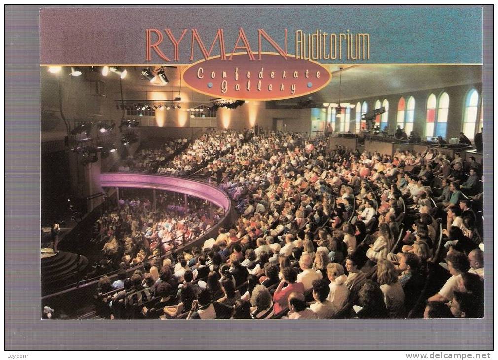 Ryman Auditorium, Nashville, Tennessee - Nashville