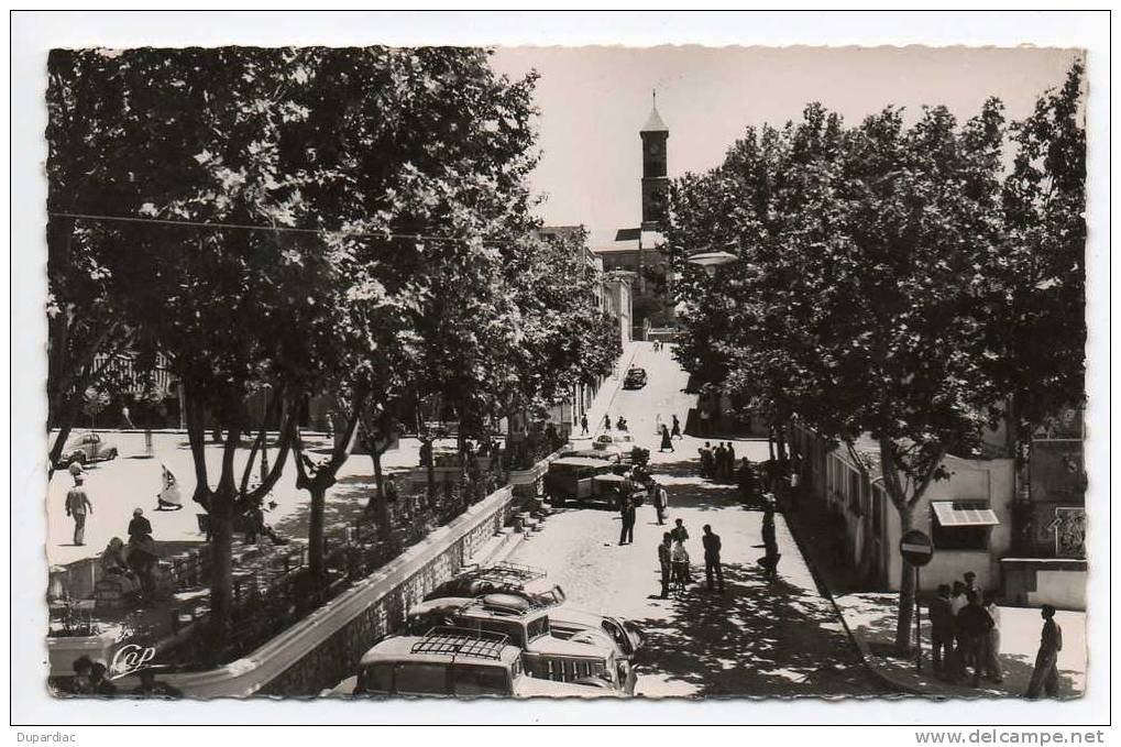 Algérie /  TIARET  --  La Place Loubet - Tiaret