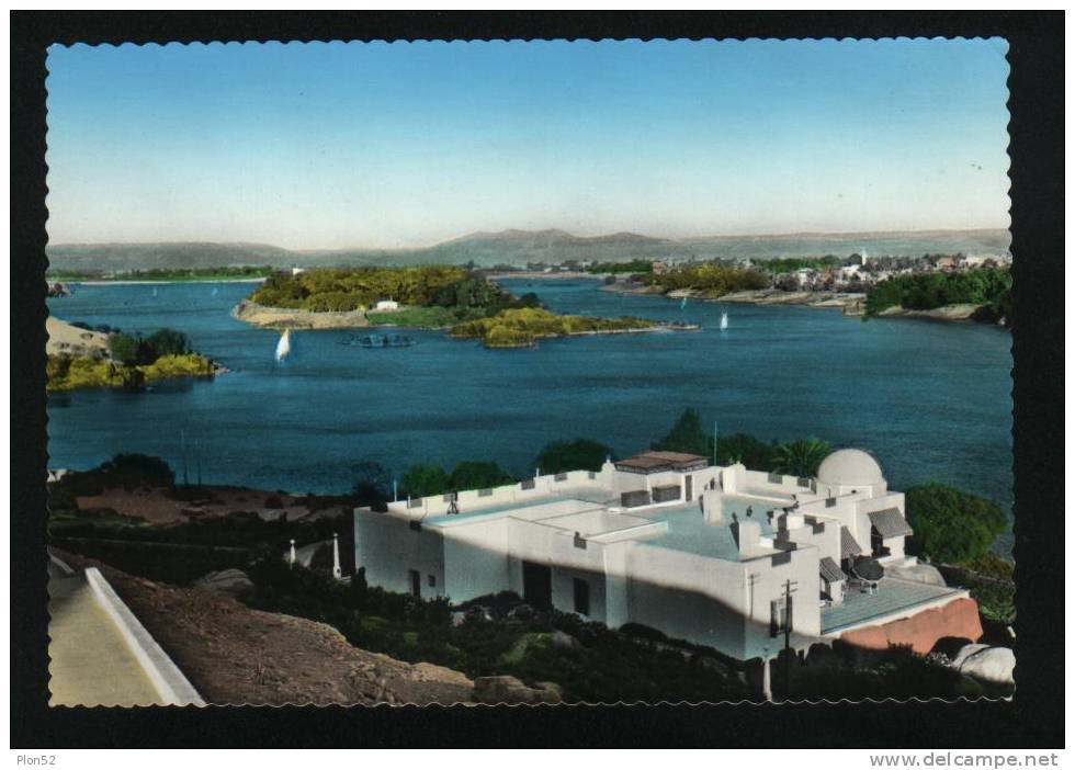 485-ASWAN-ASSUAN(EGITTO-EGYPT)- BEGUM´S VILLA AND KITCHENER ISLAND-FG - Aswan