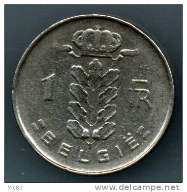 Belgique 1 Franc 1955 Légende Flamande Tb/ttb - 1 Franc