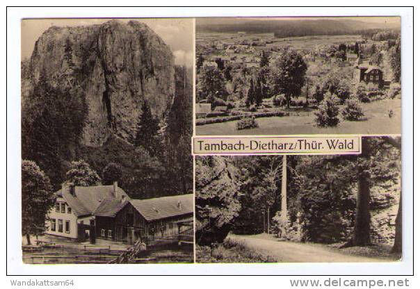 AK Tambach - Dietharz / Thür. Wald Mehrbild 3 Bilder 14.7.60 -16 TAMBACH-DIETHART (THÜR) Nach Neuwernsdorf B Bienenmühle - Tambach-Dietharz
