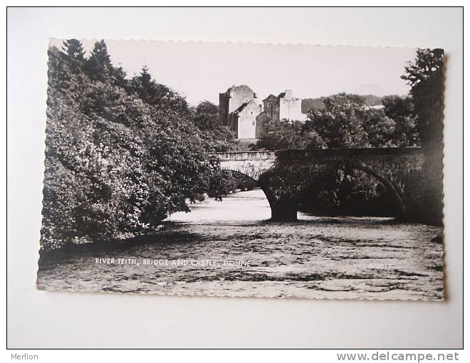 UK Scotland - River Teith , Bridge And Castel , Doune   VF  D51620 - Stirlingshire