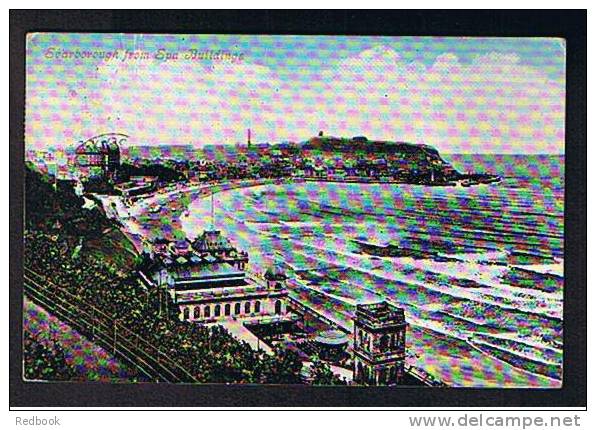 1906 Postcard Scarborough From Spa Buildings Yorkshire - Ref 378 - Scarborough