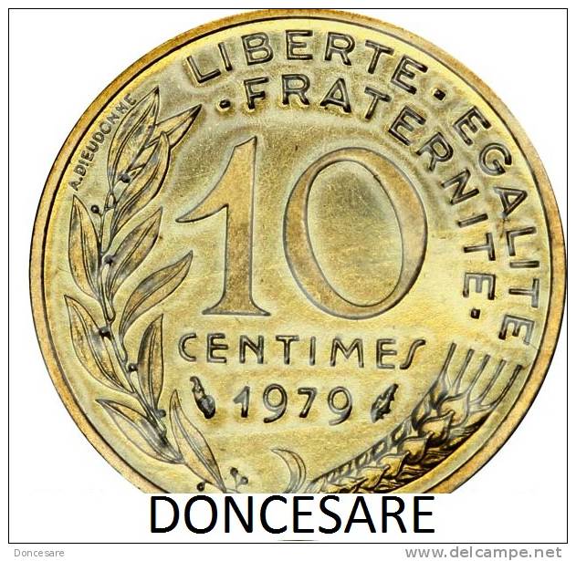 ** 10 CENT MARIANNE 1979 FDC **88** - 10 Centimes