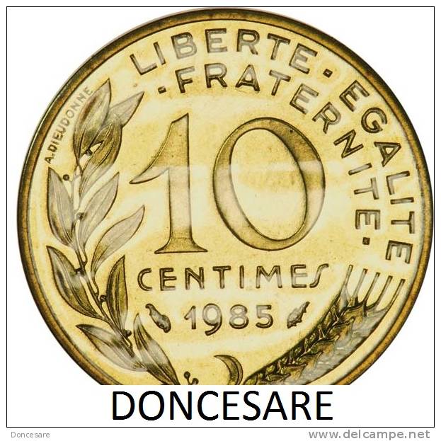 ** 10 CENT MARIANNE 1985 FDC  **100** - 10 Centimes