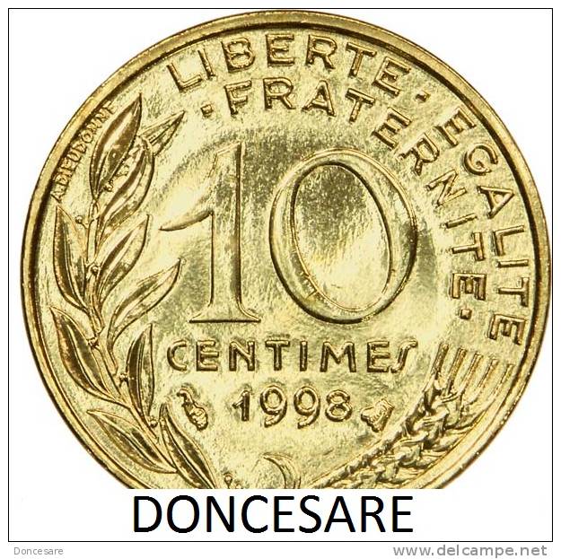 ** 10 CENT MARIANNE 1998 BU   **104** - 10 Centimes