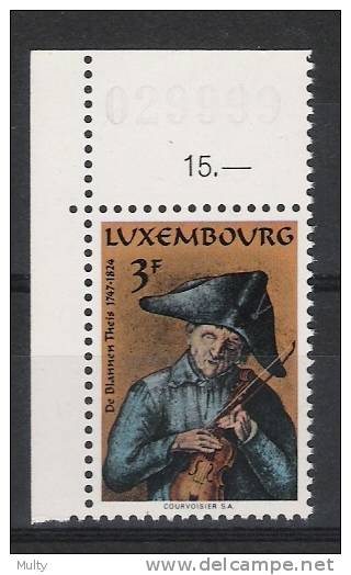 Luxemburg Y/T 836 (**) - Unused Stamps