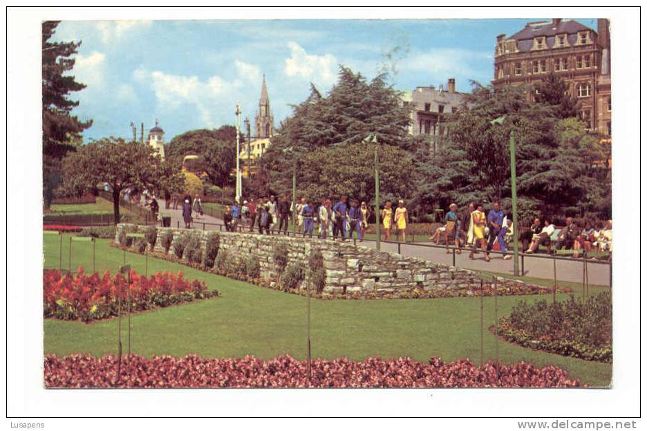 OLD FOREIGN 2272 - UNITED KINGDOM - ENGLAND - CENTRAL GARDENS BOURNEMOUTH - Bournemouth (desde 1972)