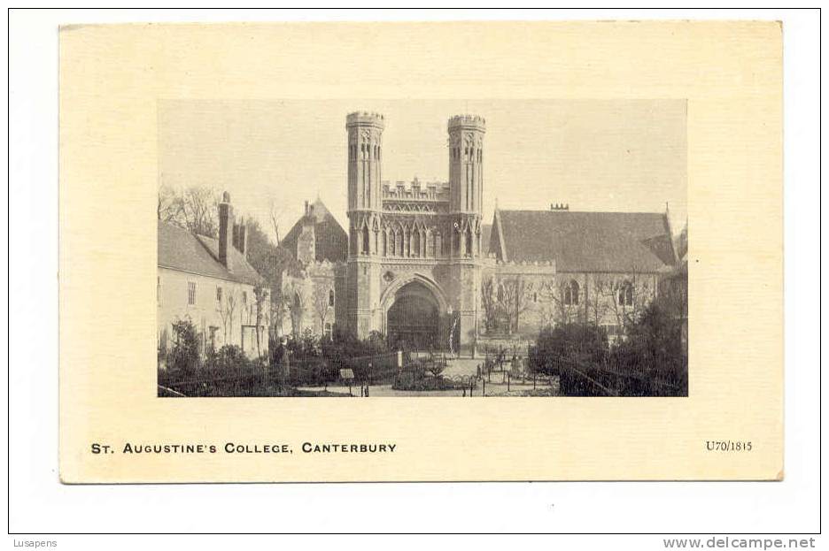 OLD FOREIGN 2286 - UNITED KINGDOM - ENGLAND - CANTERBURY - ST. AUGUSTINE'S COLLEGE - Canterbury