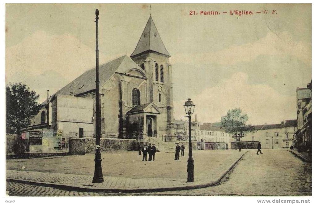 D93 - PANTIN  -  L'Eglise - Pantin