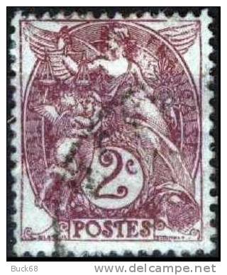 FRANCE 108 (o) Type Blanc #3 - 1900-29 Blanc