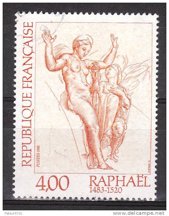 FRANCE / 1983 / Y&T N° 2264 : "Vénus & Psyché" (Raphaël) - Choisi - Cachet Rond - Oblitérés