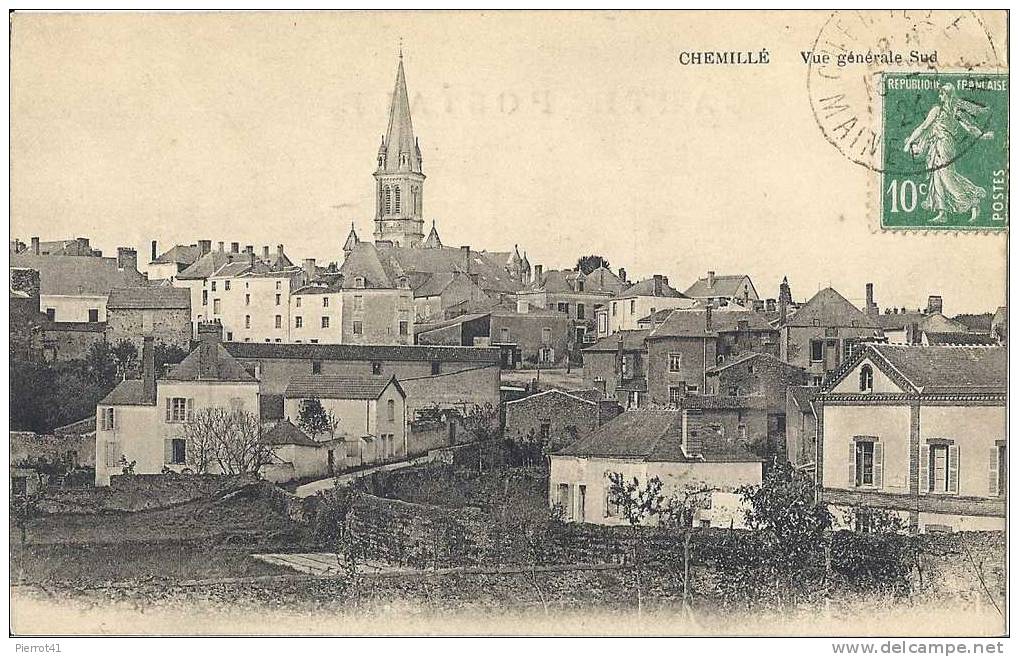 CHEMILLE - Vue Générale Sud - Chemille