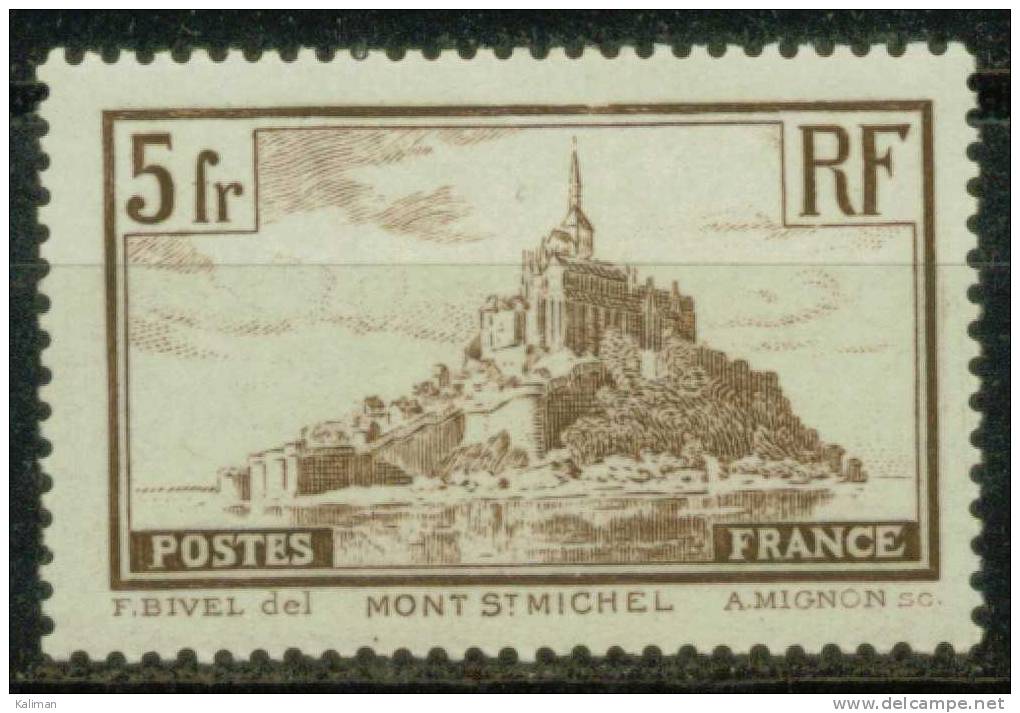 France N° 260a Xx - Cote 50 Euros - Prix De Départ 15 Euros - Unused Stamps