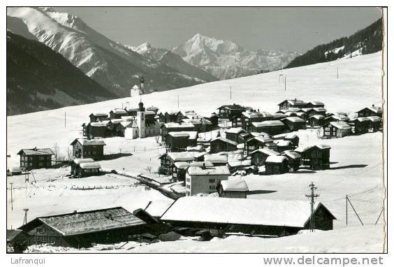 SUISSE- Ref  1308- Gluringen Im Goms -weisshorn - Carte Bon Etat - - Gluringen