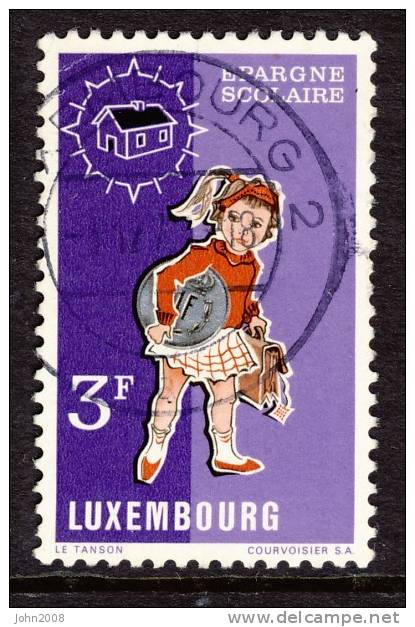 Luxemburg 1971 : Mi.nr 835 * - Epargne Scolaire - Used Stamps