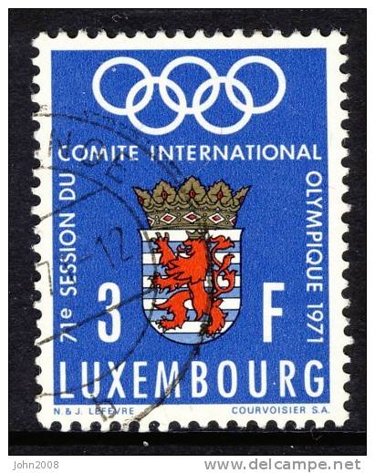 Luxemburg 1971 : Mi.nr 826 * - OS / Olympic Games - Gebruikt