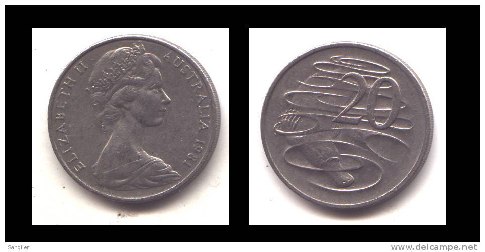 20 CENTS 1981 - 20 Cents