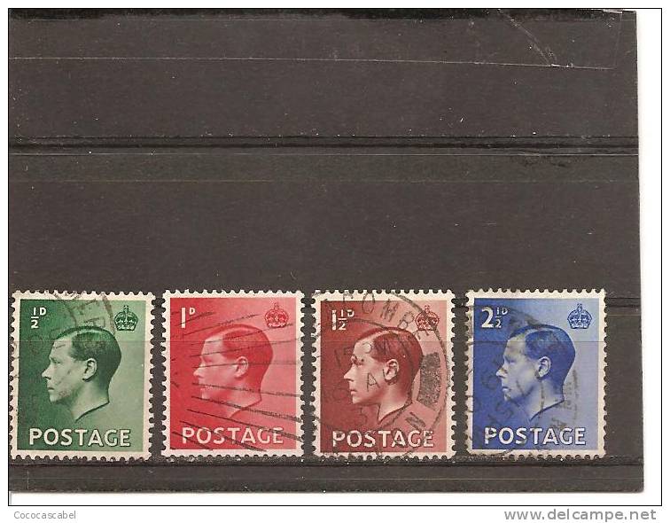 Gran Bretaña/ Great Britain Nº Yvert 205-08 (usado) (o). - Used Stamps