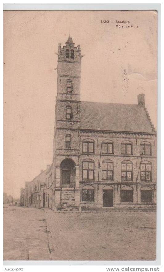 Belgique België Loo Stadhuis Hôtel De Ville 2830 - Diksmuide