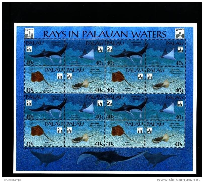 PALAU - 1994  HONG KONG '94 EXPO SHEETLET   MINT NH - Palau