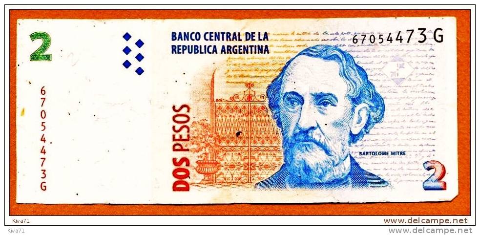 2 Pesos     "ARGENTINE"           Ble 3 - Argentina