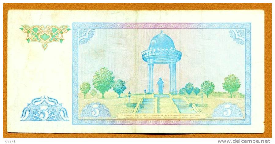 5 Cym  "OUZBEKISTAN"      1994        Ro 61 - Uzbekistán