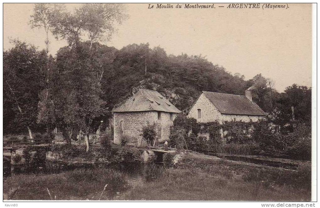 53 ARGENTRE Le Moulin Du Montbesnard - Argentre