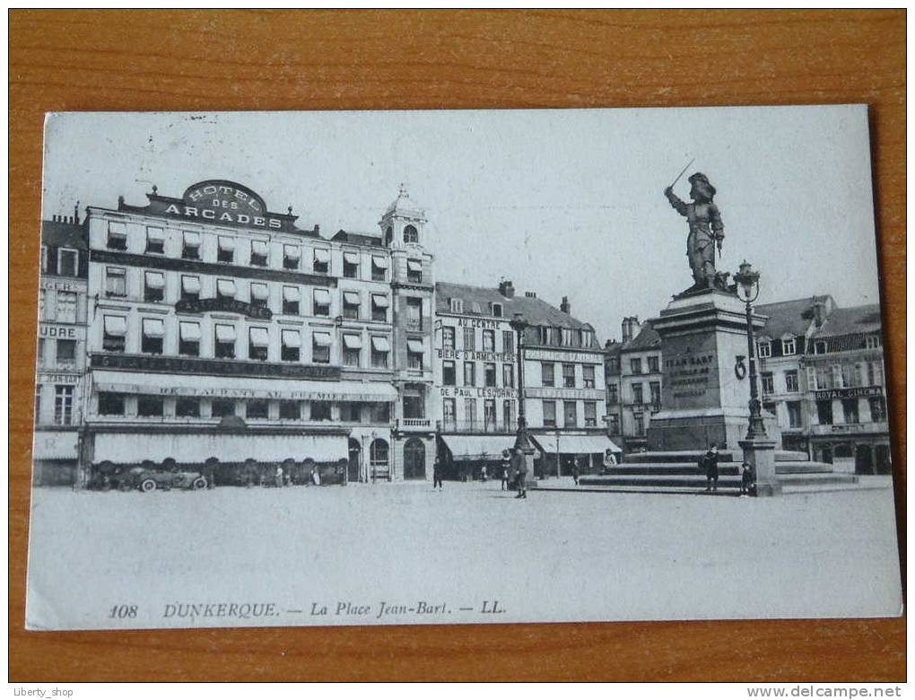 LA PLACE JEAN BART / 1919 ( Voir Detail Sur Photo ) !! - Dunkerque