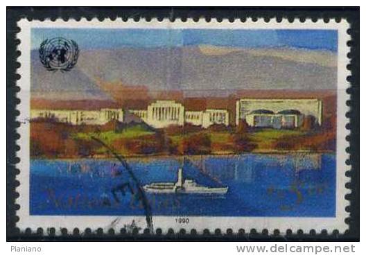 PIA - ONU GENEVE - 1990 : Tp Courante - (Yv 187) - Used Stamps