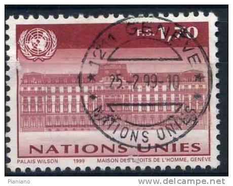 PIA - ONU GENEVE - 1999 : Tp Courant - (Yv 378) - Gebraucht