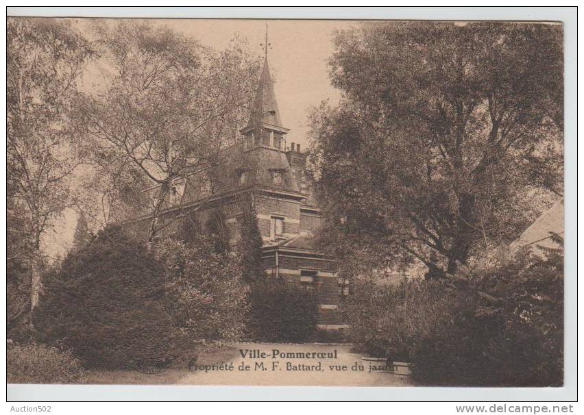 Ville-Pommeroeul Propriété De M.F.Battard Vue Du Jardin 2842 - Bernissart