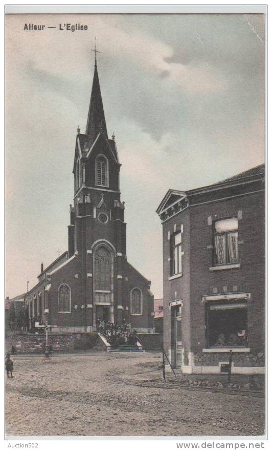 Alleur - L'Eglise Pli C. G.  2845 - Eglises Et Cathédrales