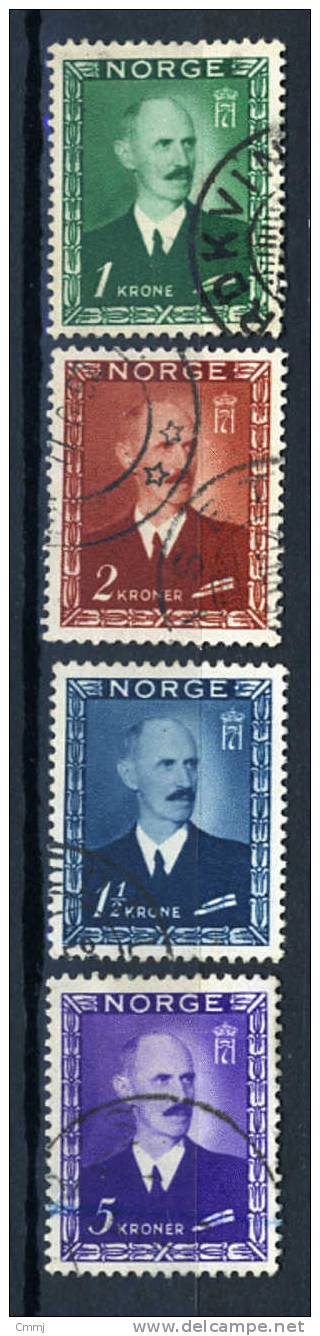 1945. NORVEGIA - NORGE - NORWAY - Unif. Nr. 285\88 - Stamps Used - Usados