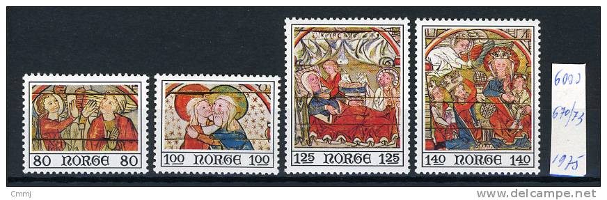 1975. NORVEGIA - NORGE - NORWAY - Unif. Nr. 670\73 - Stamps Mint - Neufs