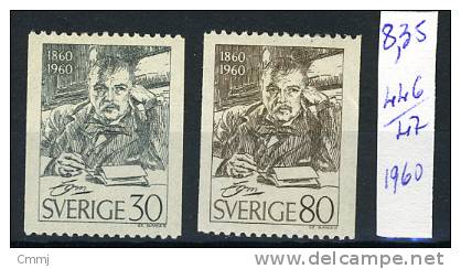 1960. SVEZIA - SWEDEN - SUÈDE - SCHWEDEN - SVERIGE - Unif. Nr 446\47 - Stamps Mint - Neufs