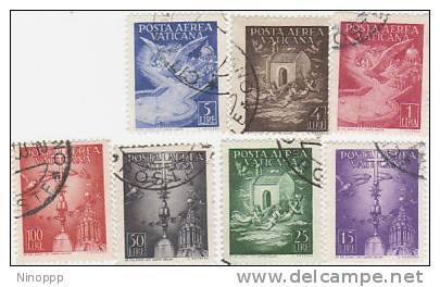 Vatican-1947 Air Mail   Used Set - Gebraucht