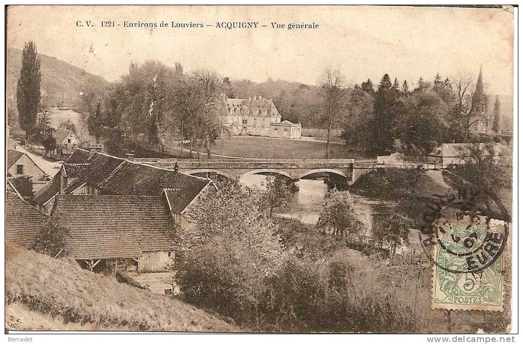 ACQUIGNY....VUE GENERALE - Acquigny