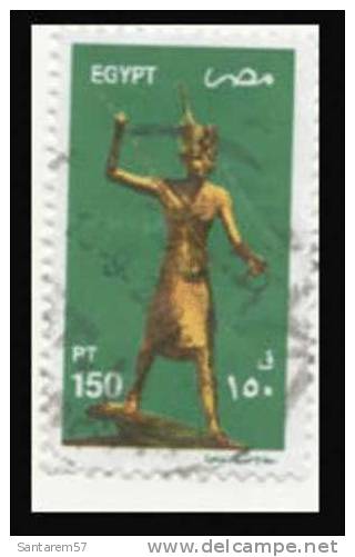 Timbre Oblitéré Mint Stamp EGYPTE 2002 PT150 Sur Fragment - Gebruikt