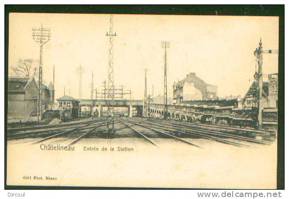 12104 -  Chatelineau  Entrée De La Station - Châtelet