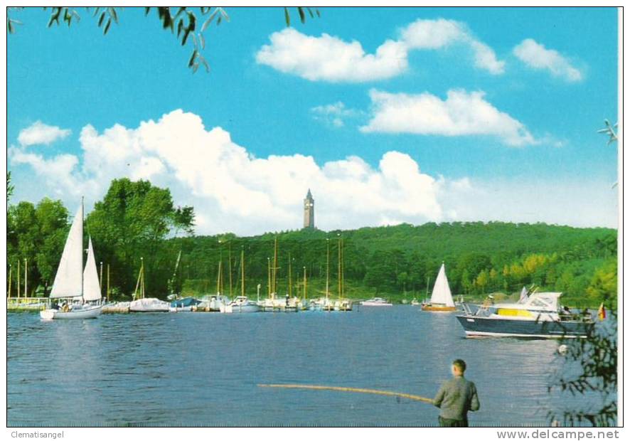 TOP!! BERLIN * WANNSEE MIT BOOTEN UND ANGLER  *!! - Wannsee