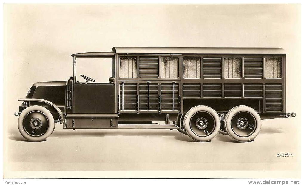 Camion Renauld Photo A;De Haas Paris - Trucks, Vans &  Lorries