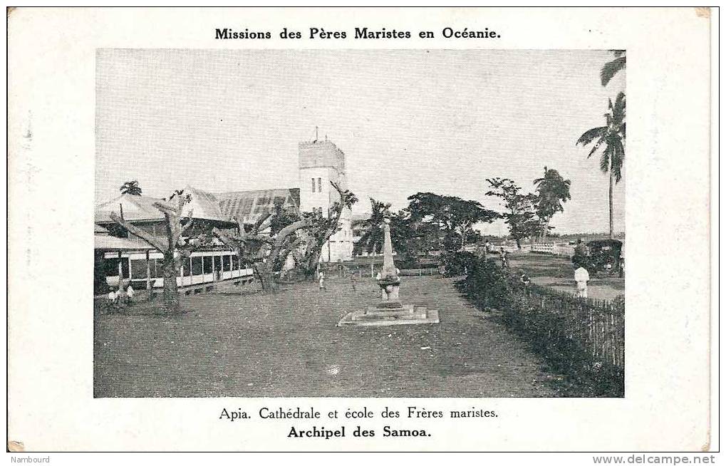 Apia Cathédrale Et école Des Frères Maristes - Samoa