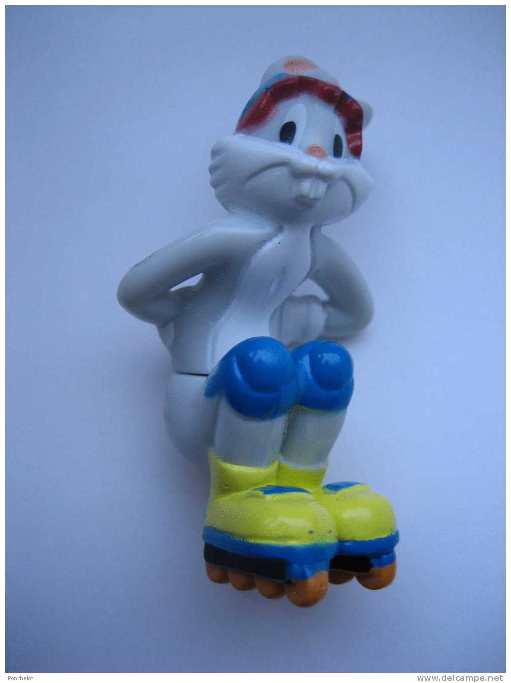 KINDER EU 2007 TT392 LOONEY TUNES ACTIVE ( Belgique) Bugs Bunny Rollers + BPZ - Monoblocchi